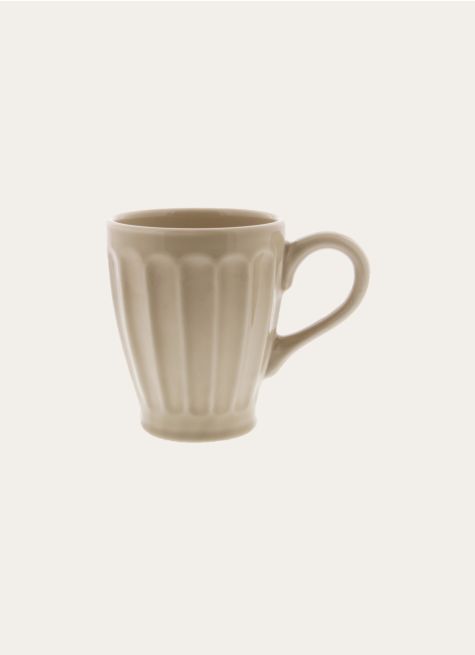 MUG CÔTELÉ EN FAÏENCE