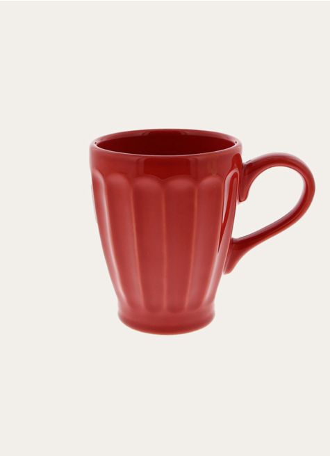 MUG CÔTELÉ EN FAÏENCE