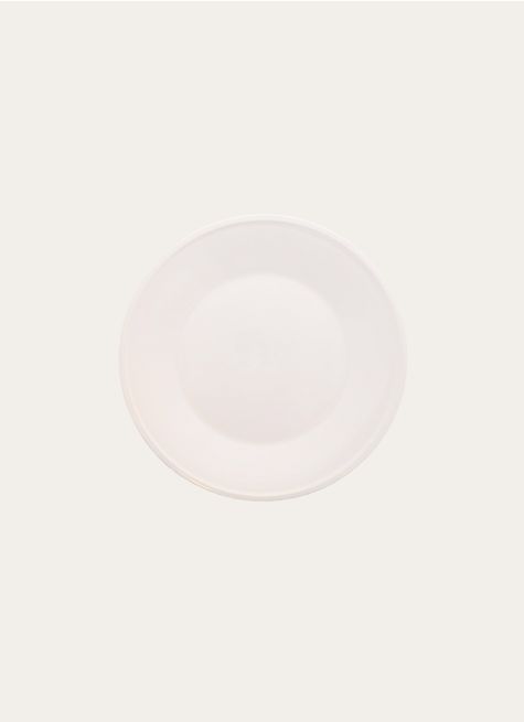 ASSIETTE PLATE UNIE EN FAÏENCE