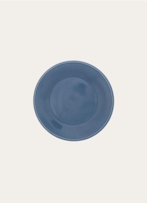 ASSIETTE PLATE UNIE EN FAÏENCE