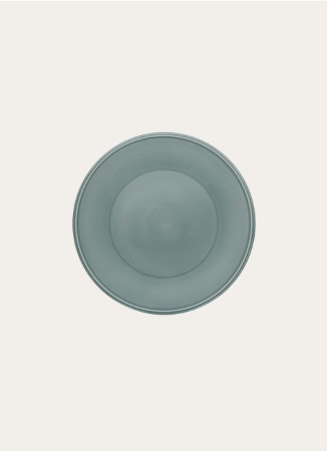 ASSIETTE PLATE UNIE EN FAÏENCE