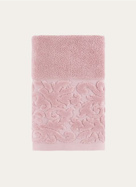 SERVIETTE DE TOILETTE LITEAU VELOURS CISELÉ