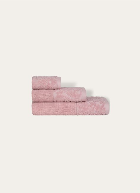SERVIETTE DE TOILETTE LITEAU VELOURS CISELÉ