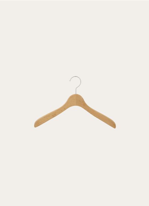 CINTRE EPAIS EN BOIS POUR MANTEAU