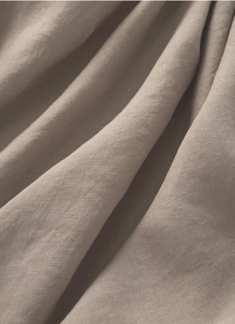DRAP HOUSSE EN LIN LAVÉ UNI 165GR
