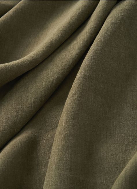 DRAP HOUSSE EN LIN LAVÉ UNI 165GR