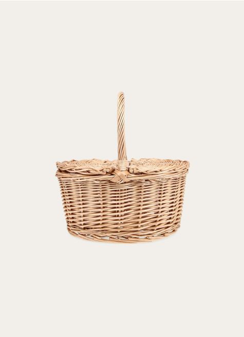 PETIT PANIER PIQUE-NIQUE EN OSIER