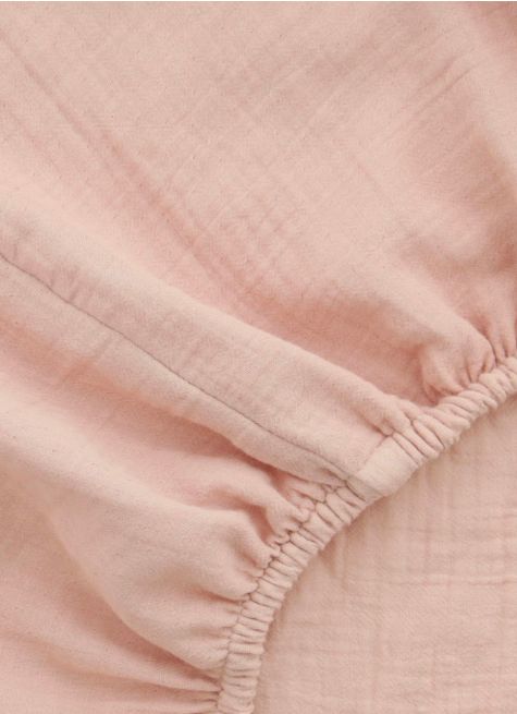 DRAP HOUSSE BÉBÉ EN GAZE DE COTON DOUCEUR