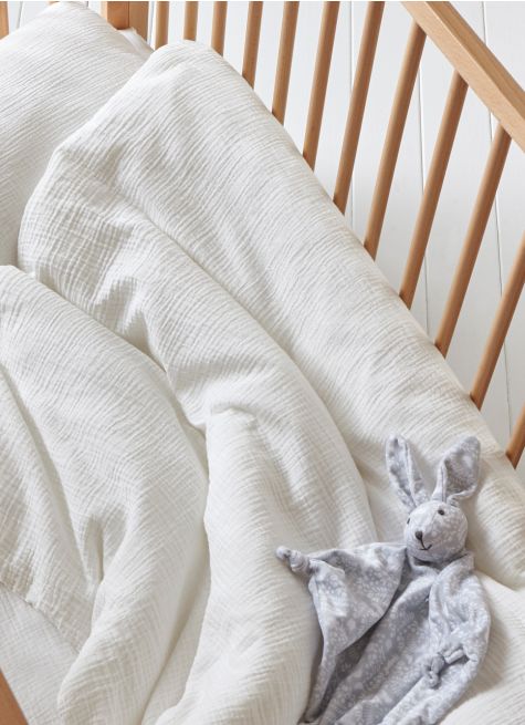 HOUSSE DE COUETTE BÉBÉ EN GAZE DE COTON