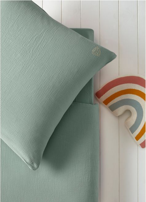 HOUSSE DE COUETTE ENFANT EN GAZE DE COTON