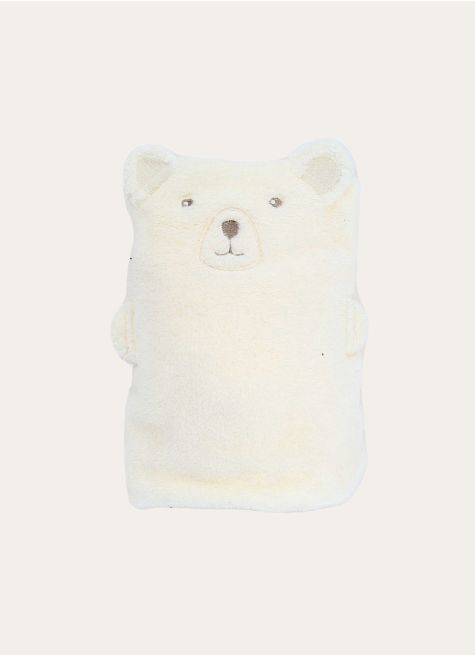 PLAID À ROULER TÊTE D'OURS