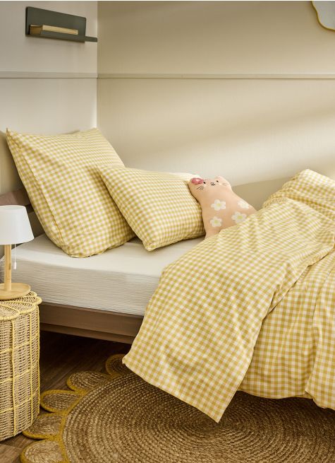 PARURE DE LIT ENFANT VICHY