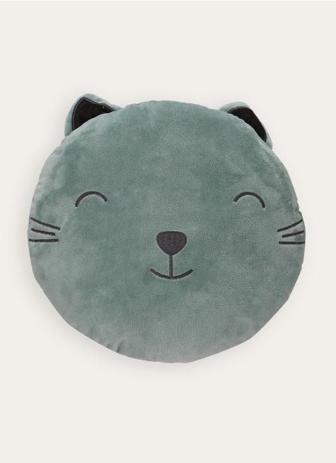 COUSSIN TÊTE DE CHAT