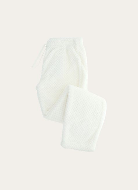 PANTALON DE PYJAMA EN POLAIRE FAÇON MOUTON