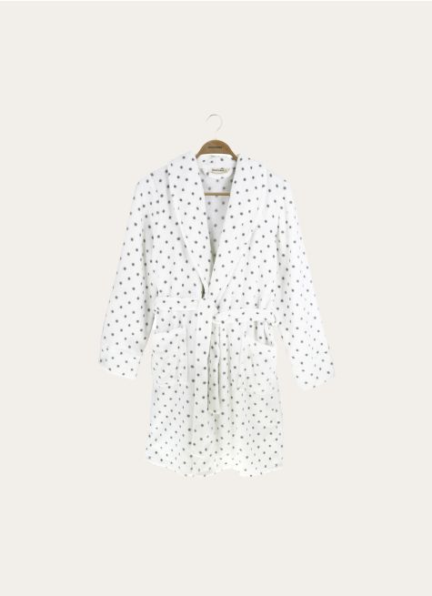 PEIGNOIR TOUT DOUX À POIS