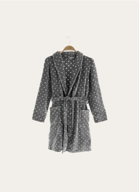 PEIGNOIR TOUT DOUX À POIS