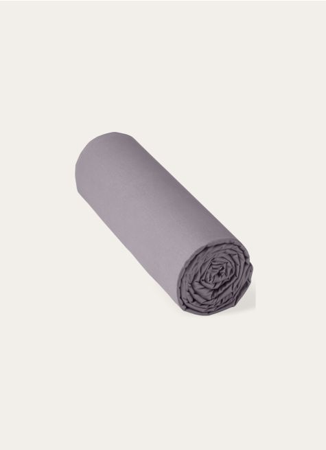 DRAP HOUSSE UNI EN SATIN DE COTON